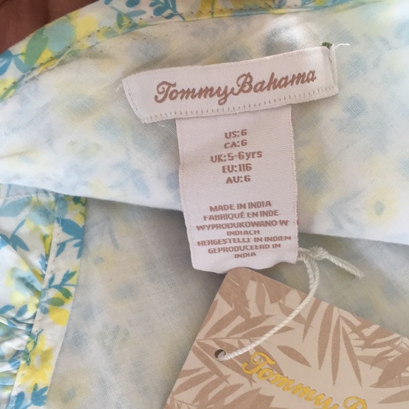 NWT Tommy Bahama Floral Dress - Picture 4 of 4
